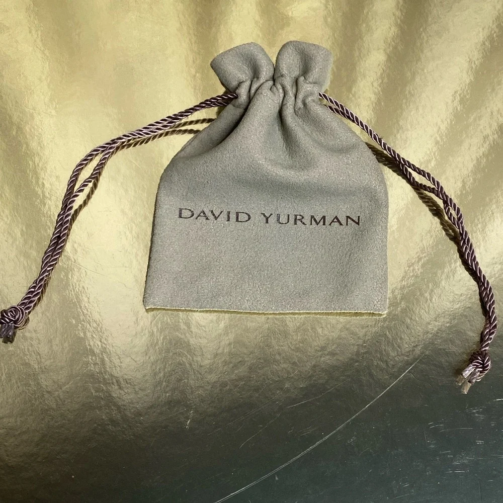 David Yurman Velvet Drawstring Bag - Picture 1 of 2